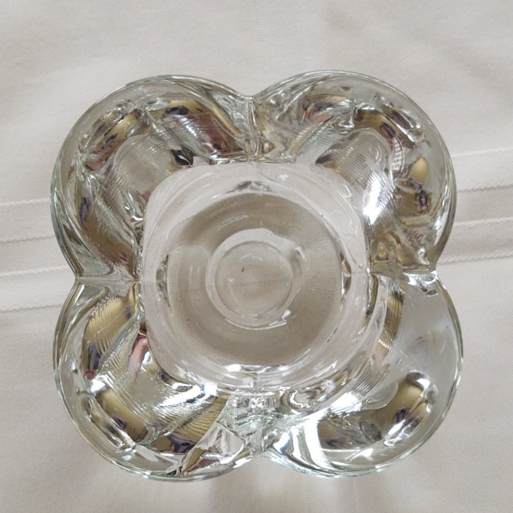 Heavy crystal small , 2 size candle holders💮 - Picture 3 of 8